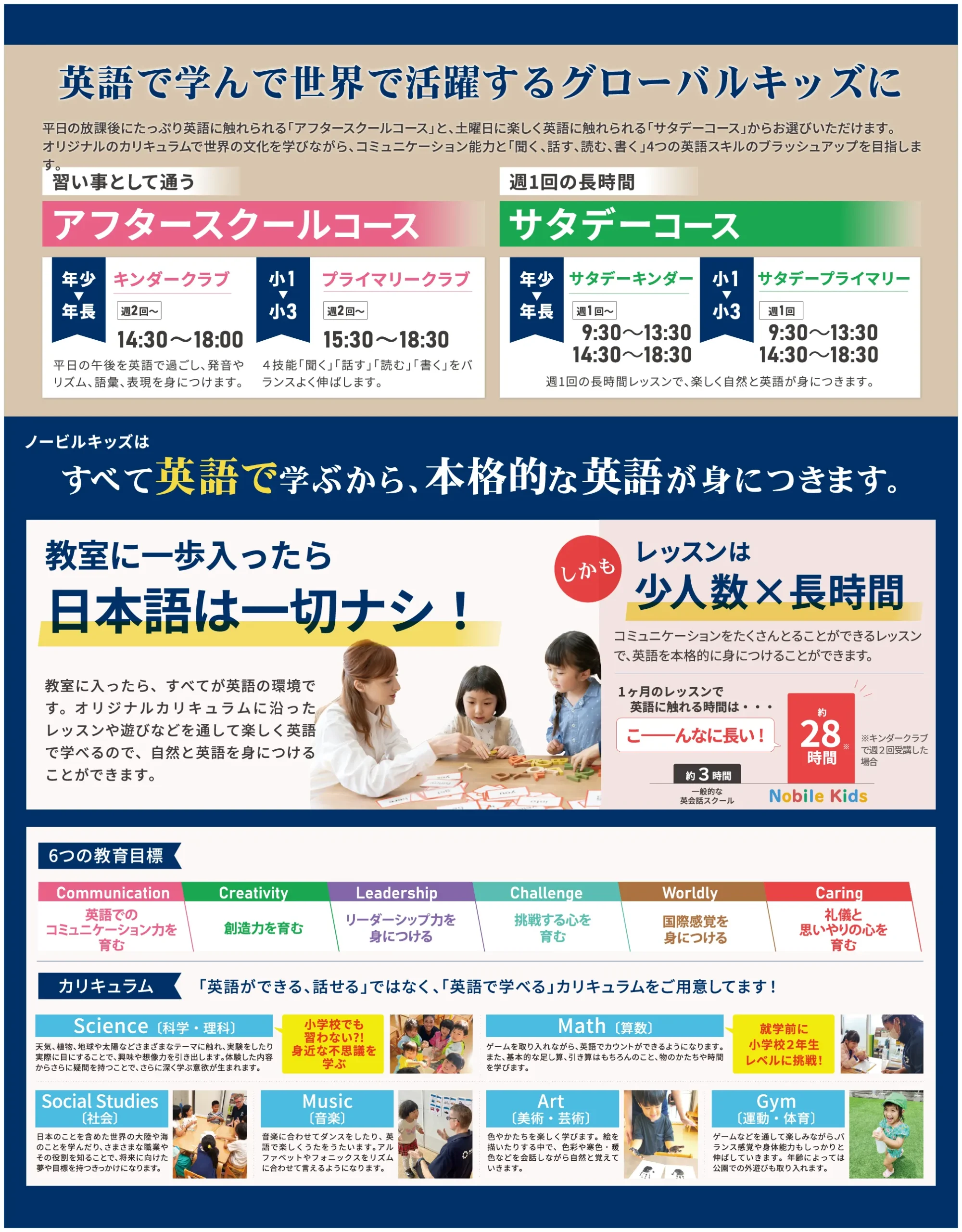 2025年度生入園願書受付（裏面9月）